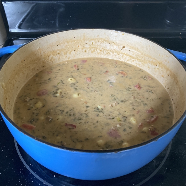 Italian Sausage and Gnocchi Soup
