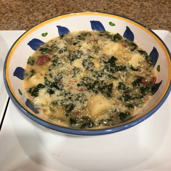 Italian Sausage and Gnocchi Soup