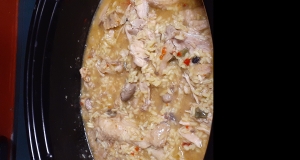 Turkey Wings with Yellow Rice