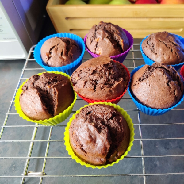 Chocolate Banana Muffins