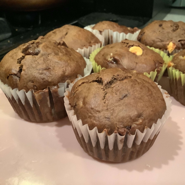 Chocolate Banana Muffins