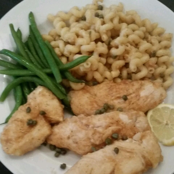 Light Chicken Piccata