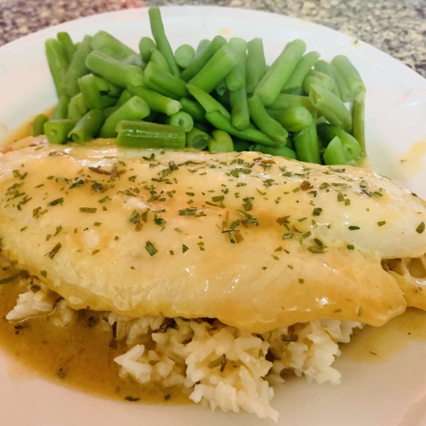 Sweet Dijon Basa Swai Fish (or a fish of your choice)