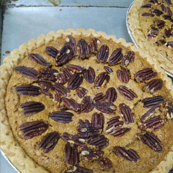Custard Pecan Pie