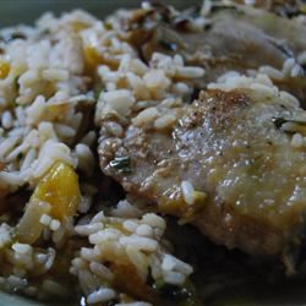 Mango Chicken Bake