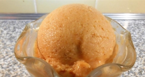 Homemade Pumpkin Frozen Yogurt