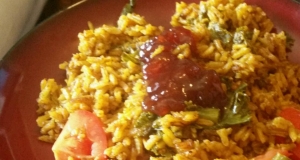 Vegan Curried Rice