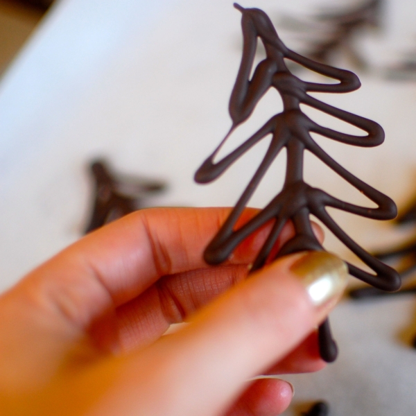 Chocolate Christmas Trees