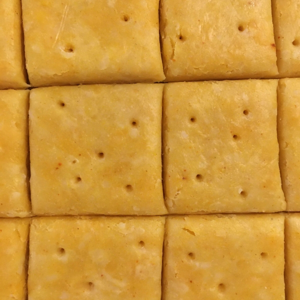 Chef John's Cheesy Crackers