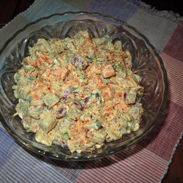 Spicy Sweet Potato Salad