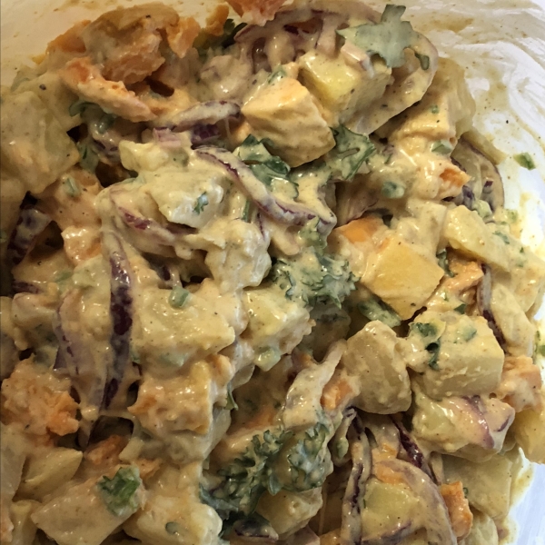 Spicy Sweet Potato Salad