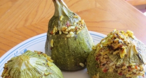 Lebanese Stuffed Zucchini (Coosa/Koosa)
