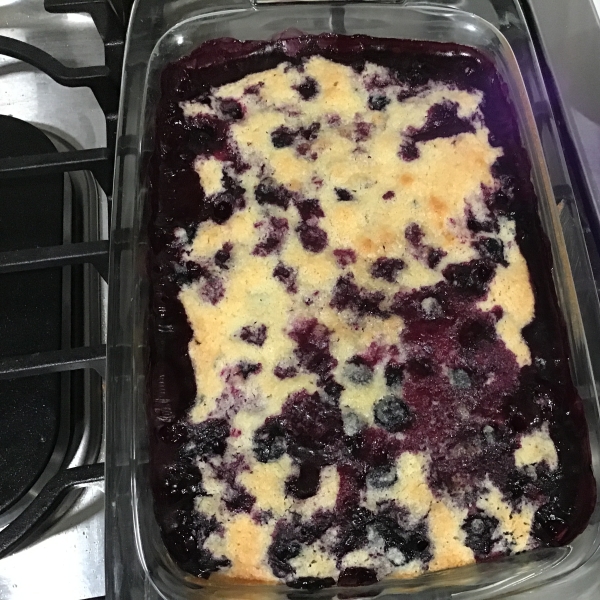 Best Ever Blueberry Cobbler