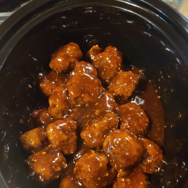 Korean Barbecue-Style Meatballs