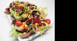 Marko's Smokin' Barbeque Sauce Pork Salad
