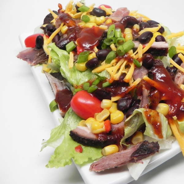 Marko's Smokin' Barbeque Sauce Pork Salad