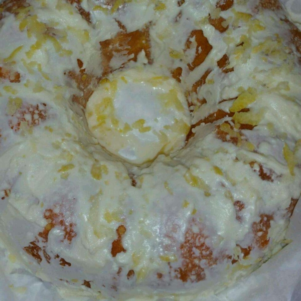 Lemon Pudding Pound Cake