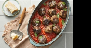 Three-Meat Italian Meatballs