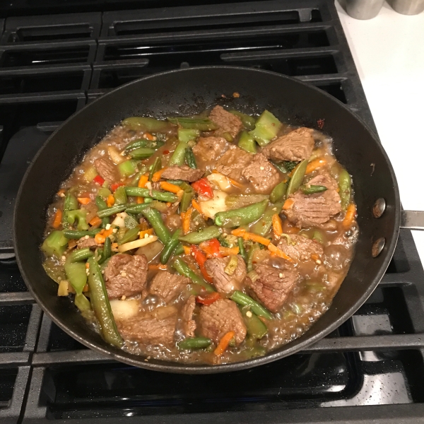 Ginger Beef Stir-Fry