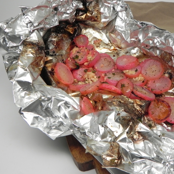 Grilled Radishes