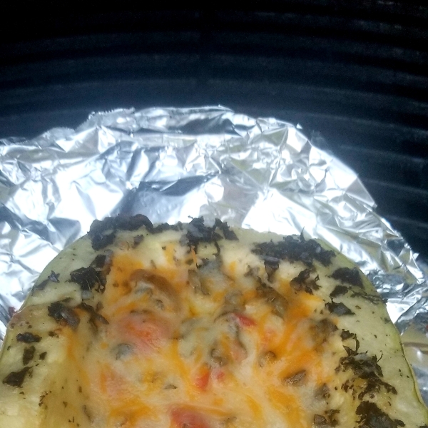 Grilled Stuffed Zucchini Boats