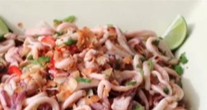 Coconut Calamari Salad