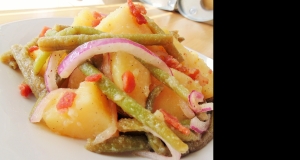 Green Beans and Potato Salad