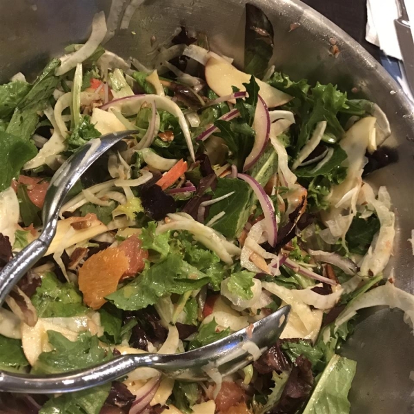 Fennel, Grapefruit, and Apple Salad