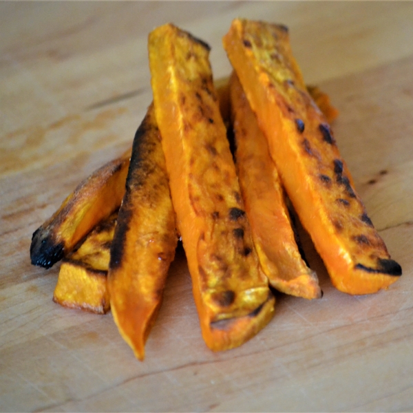 Grilled Chipotle Sweet Potatoes