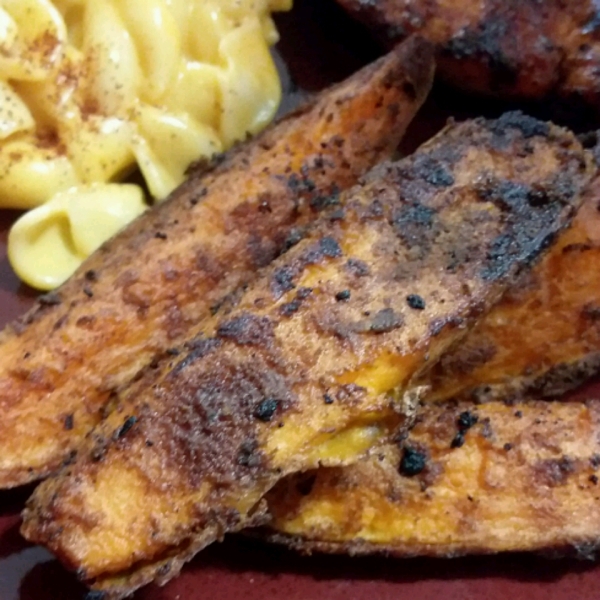 Grilled Chipotle Sweet Potatoes