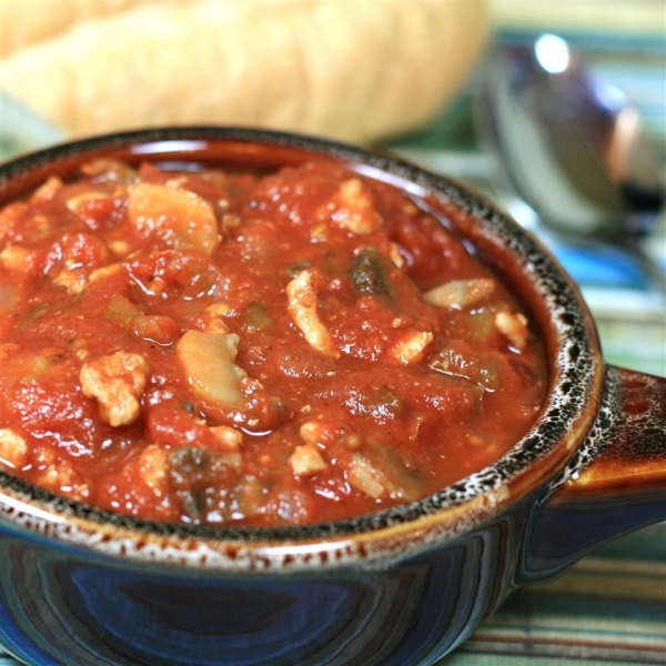 Turkey Mushroom Stew