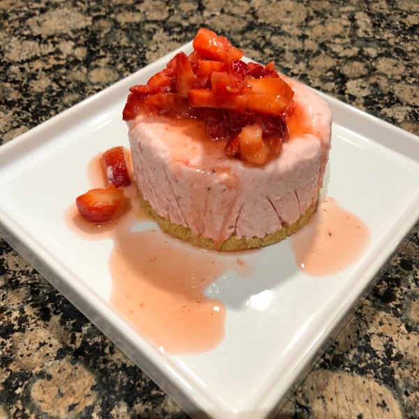 Chef John's Strawberry Semifreddo