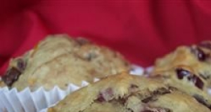 Cranberry Chocolate Orange Muffins