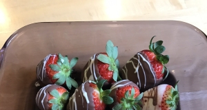 Healthier Chocolate Covered Strawberries