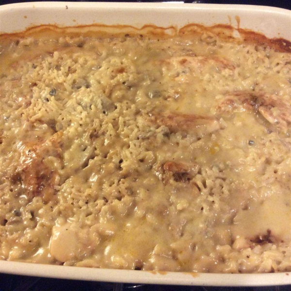 Busy Day Chicken Rice Casserole