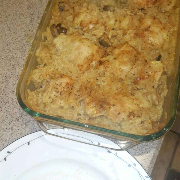 Busy Day Chicken Rice Casserole