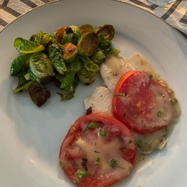 Orange Roughy with Sherry and Herb Sauce