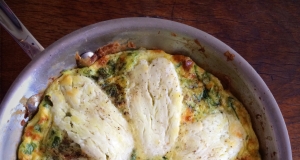 Halloumi and Zucchini Frittata