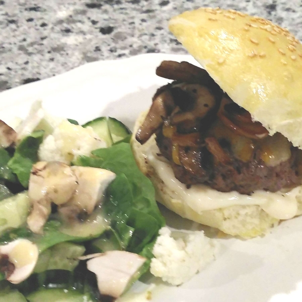 Garlic and Onion Burgers