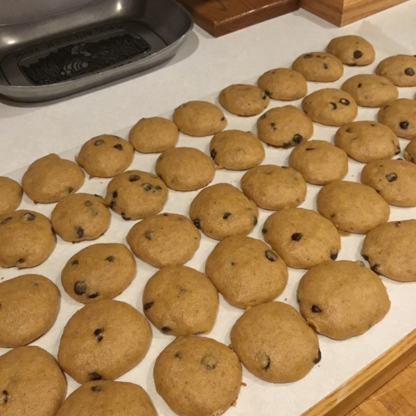 Pumpkin Chocolate Chip Cookies II