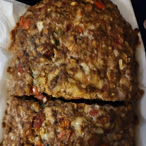 New Mexico Green Chile Meatloaf