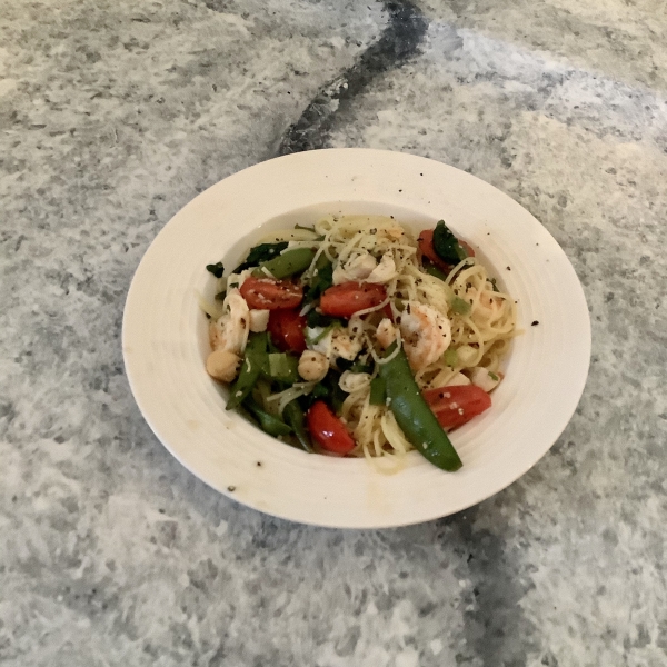 Shrimp and Sugar Snap Peas