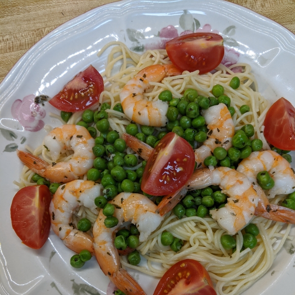 Shrimp and Sugar Snap Peas