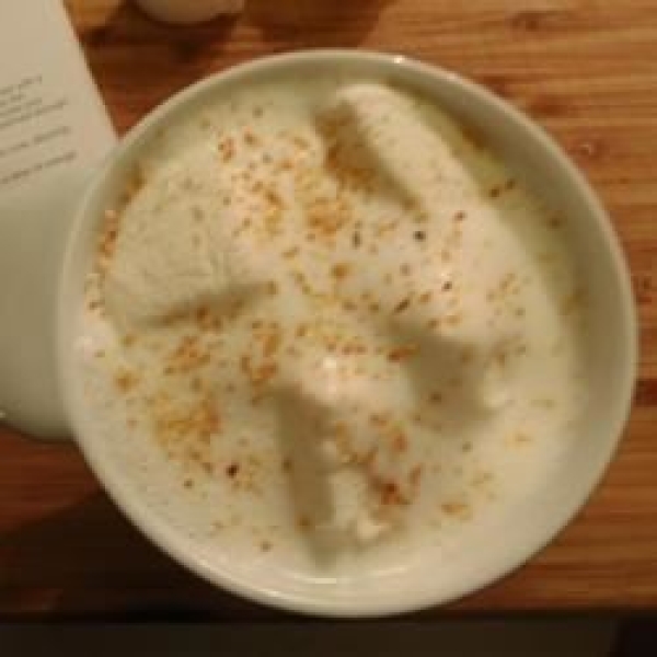 Orange White Hot Chocolate