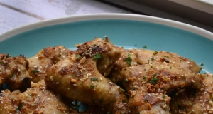 Peanut Sesame Chicken Wings