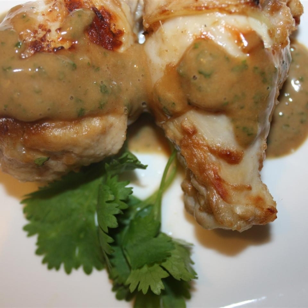 Peanut Sesame Chicken Wings