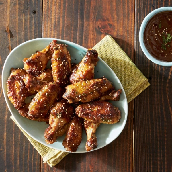 Peanut Sesame Chicken Wings