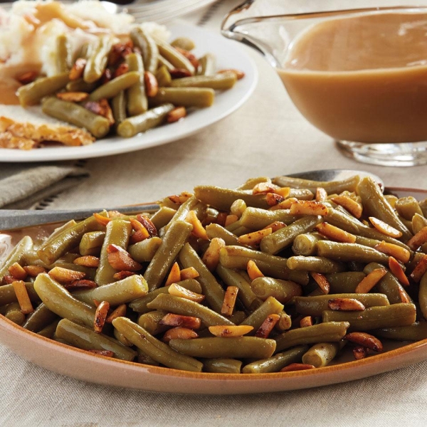 Toasted Almond Green Beans