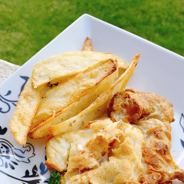 Air Fryer Fish and Chips
