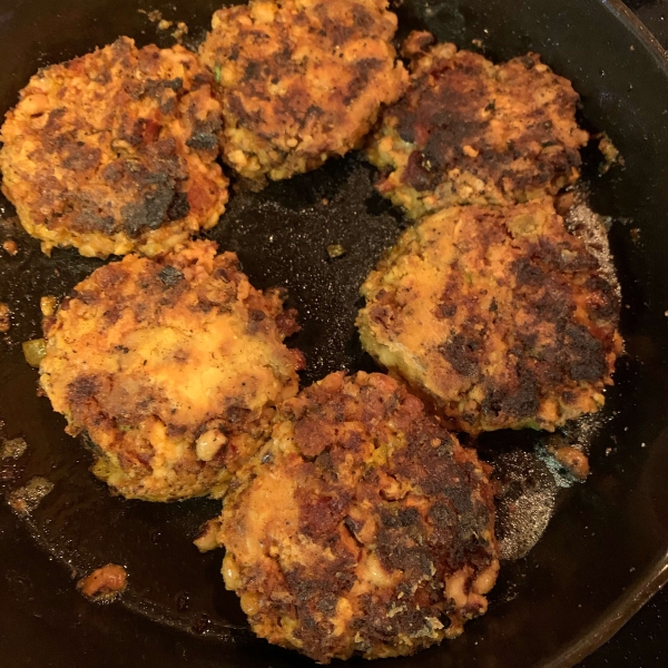 Fried Black-Eye Peas